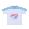 Oversized Mesh V-Neck Soccer Jersey