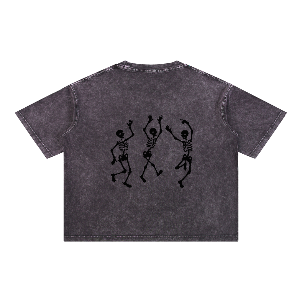 Mineral Wash Boxy Cotton T-Shirt