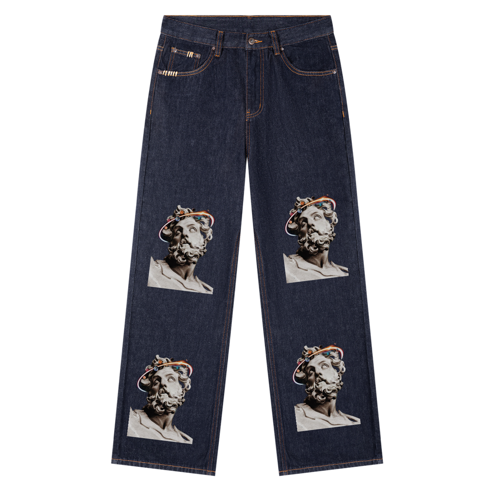 Heavyweight Straight Leg Denim Jeans