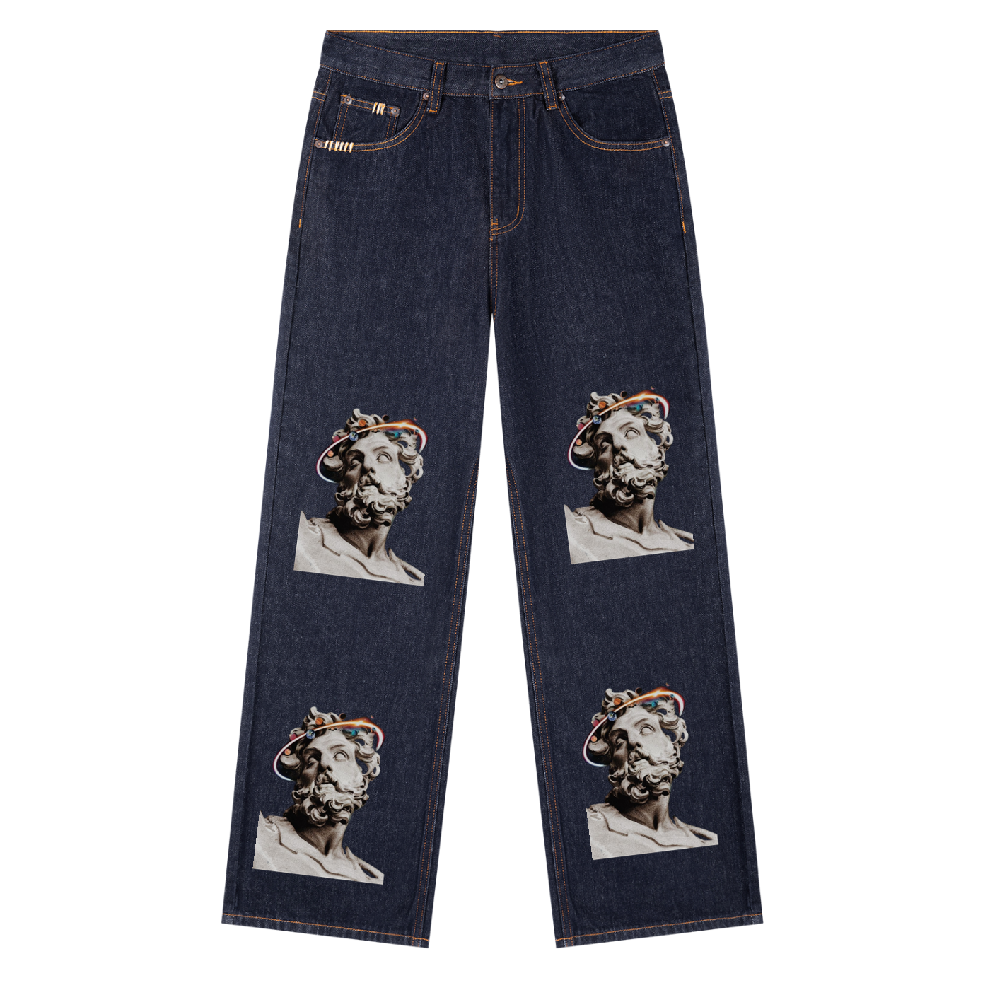 Heavyweight Straight Leg Denim Jeans