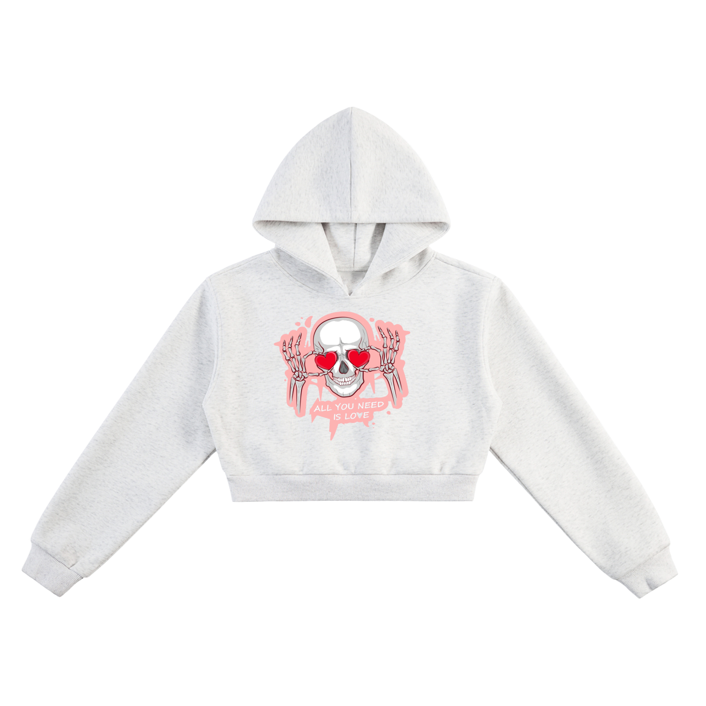 Essential Cropped Hoodie