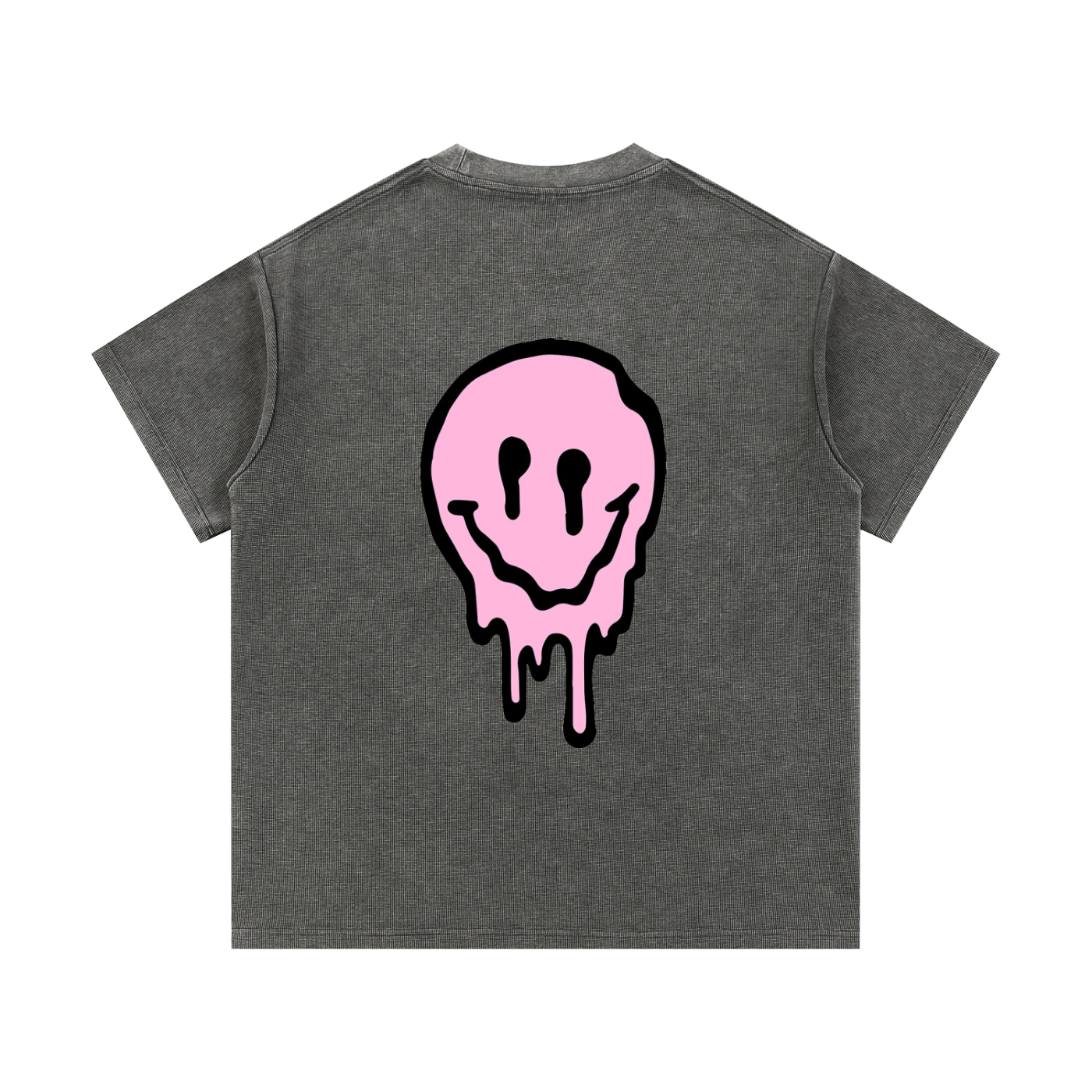 Mineral Wash Waffle Knit T-Shirt