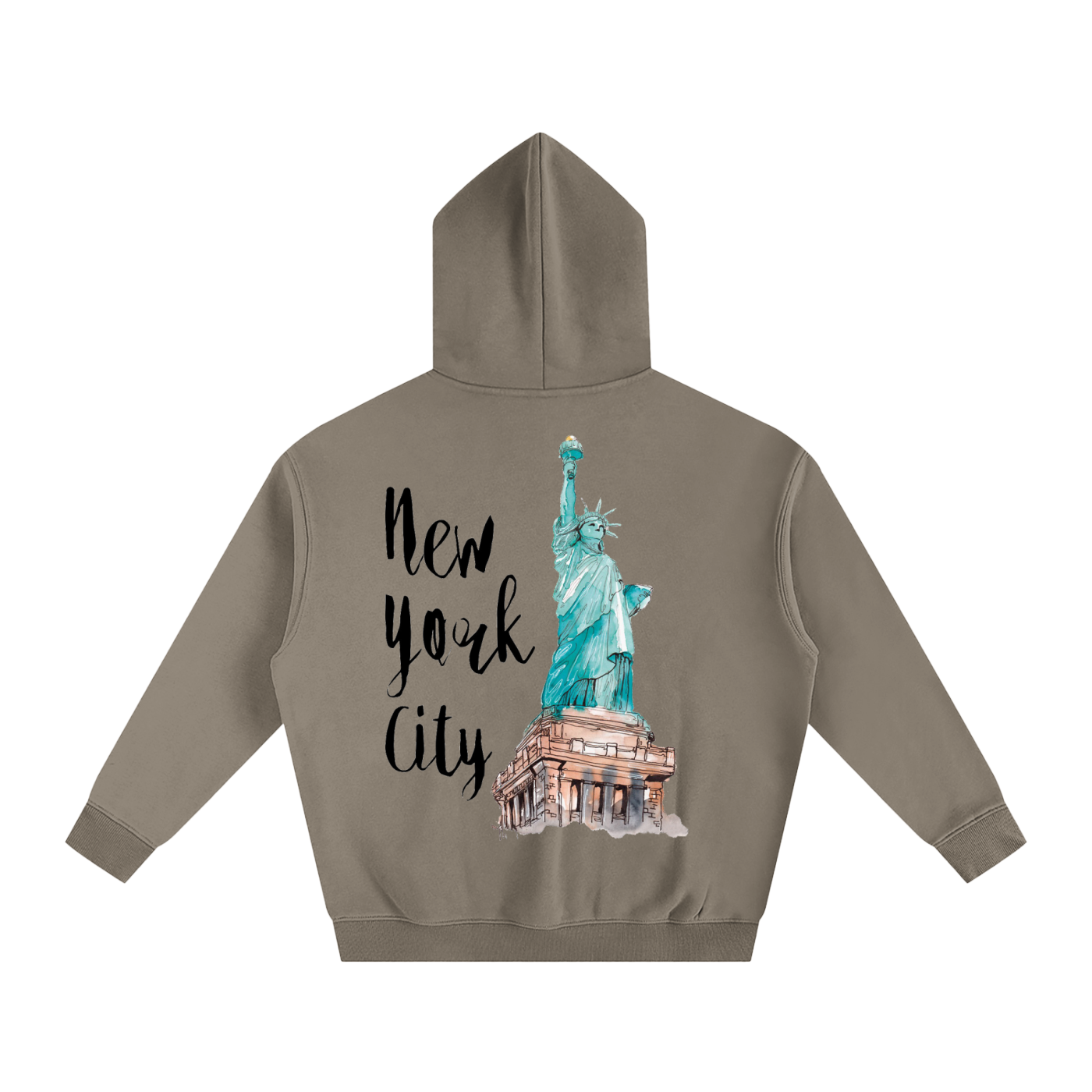 Oversize Fleeced Hoodie