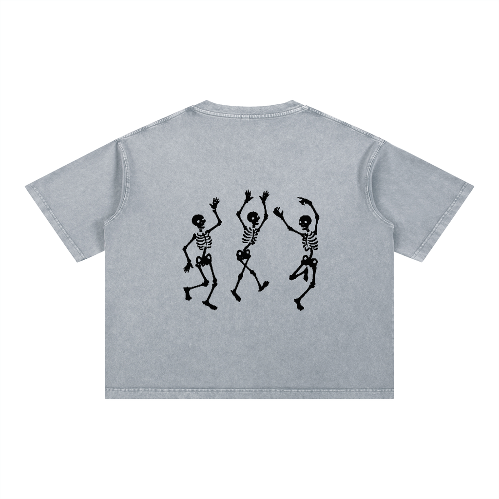 Mineral Wash Boxy Cotton T-Shirt