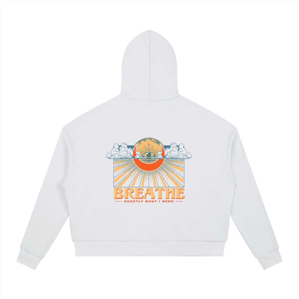 Contrast Drawstring Hoodie