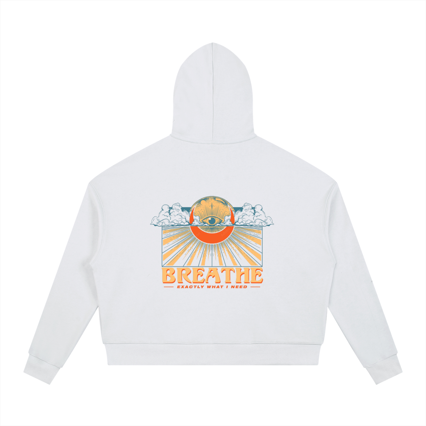 Contrast Drawstring Hoodie