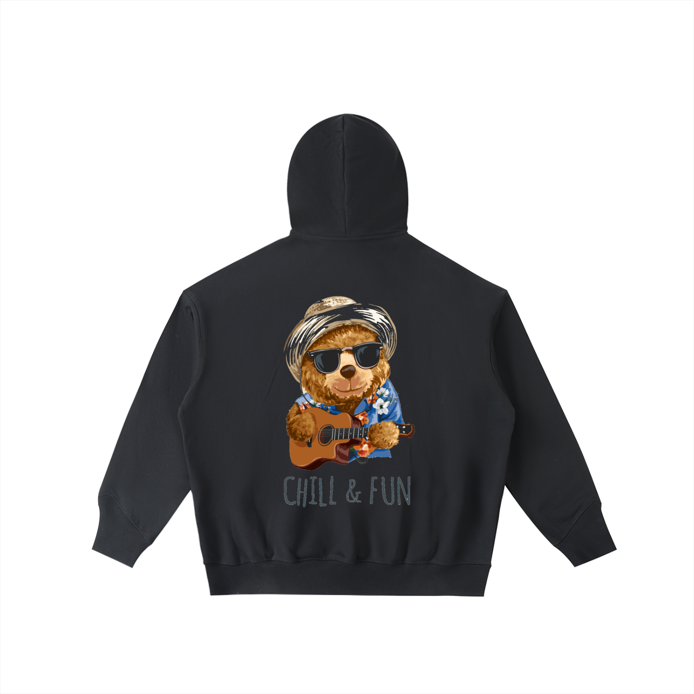 Big Hood Half-Zip Fleece Hoodie