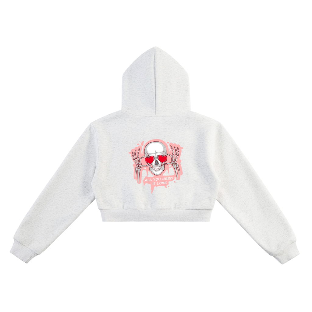 Essential Cropped Hoodie
