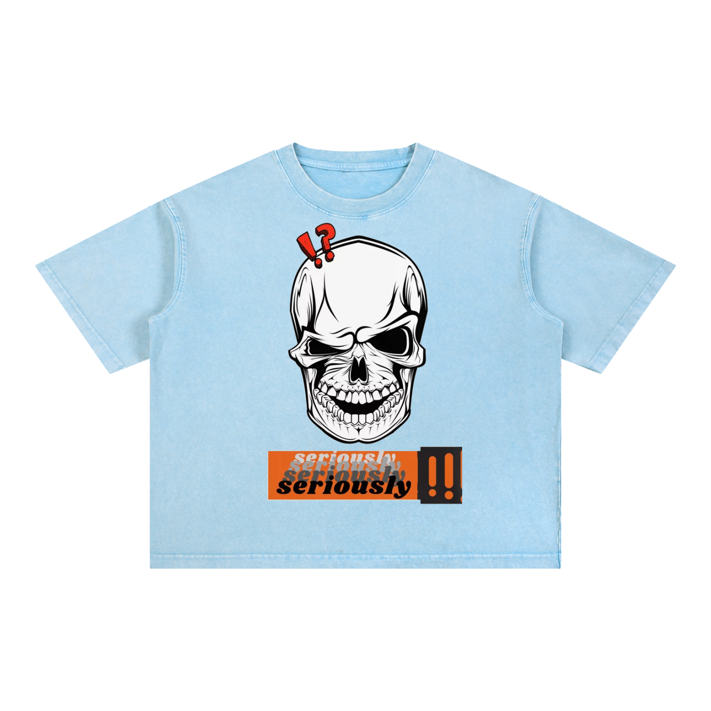 Mineral Wash Boxy Cotton T-Shirt