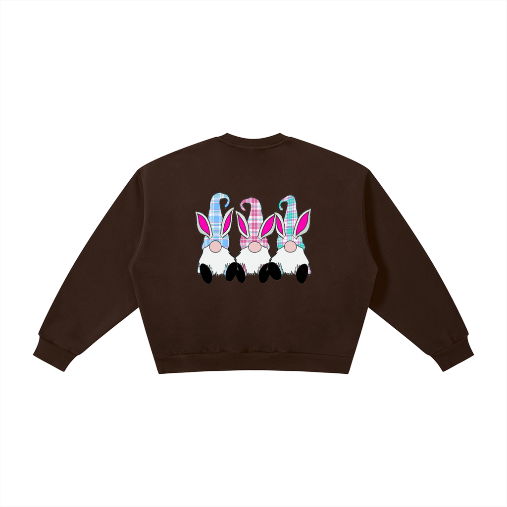 Boxy Fleece Crewneck Sweatshirt