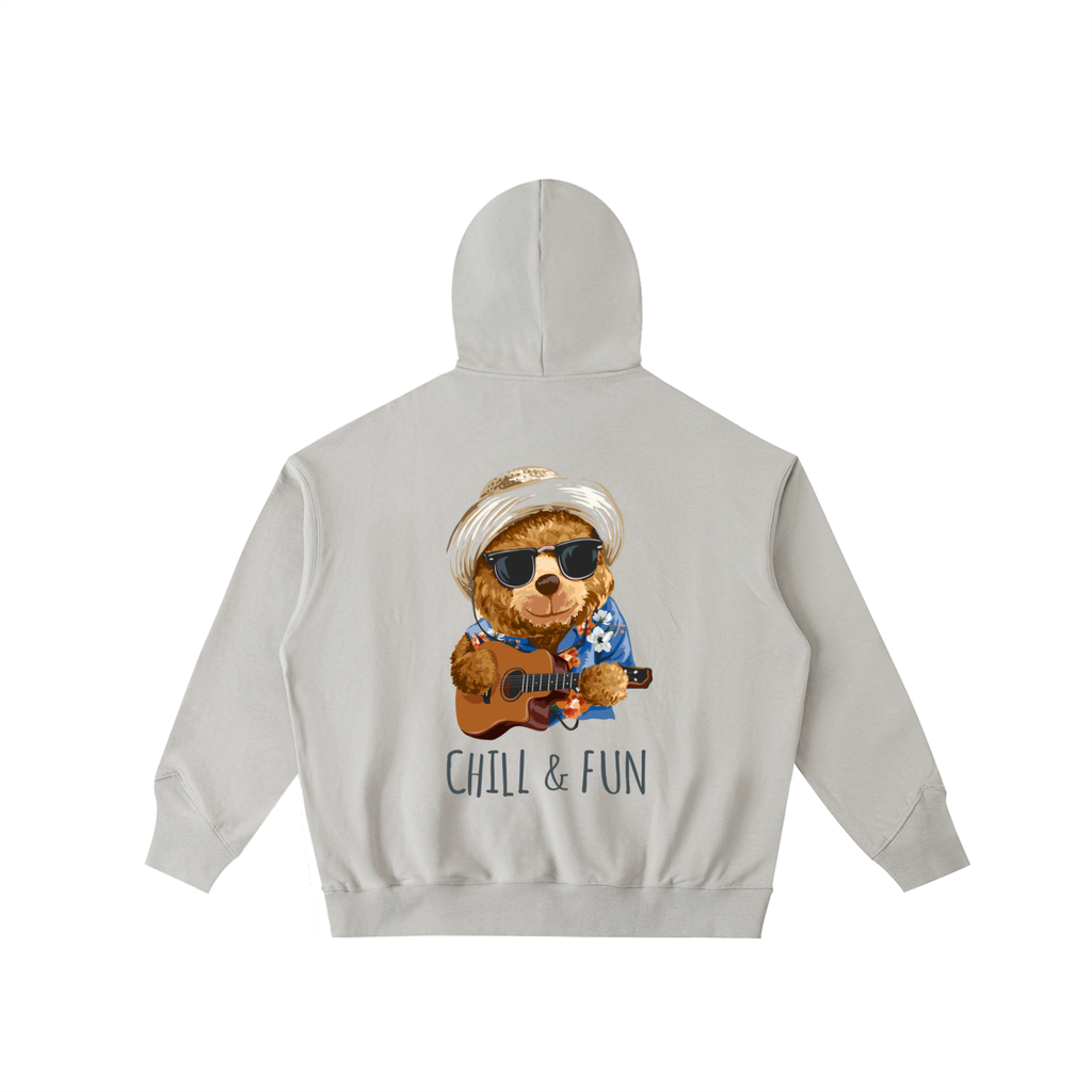 Big Hood Half-Zip Fleece Hoodie