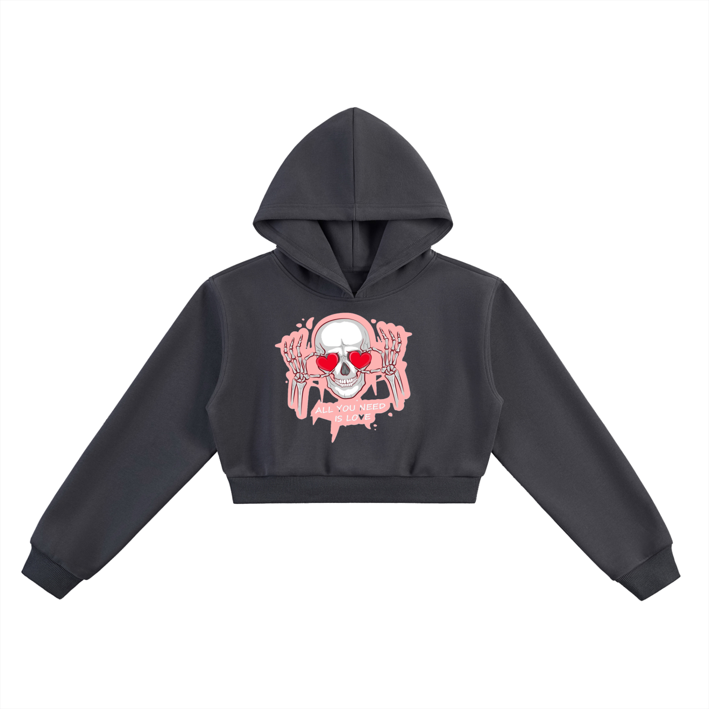 Essential Cropped Hoodie