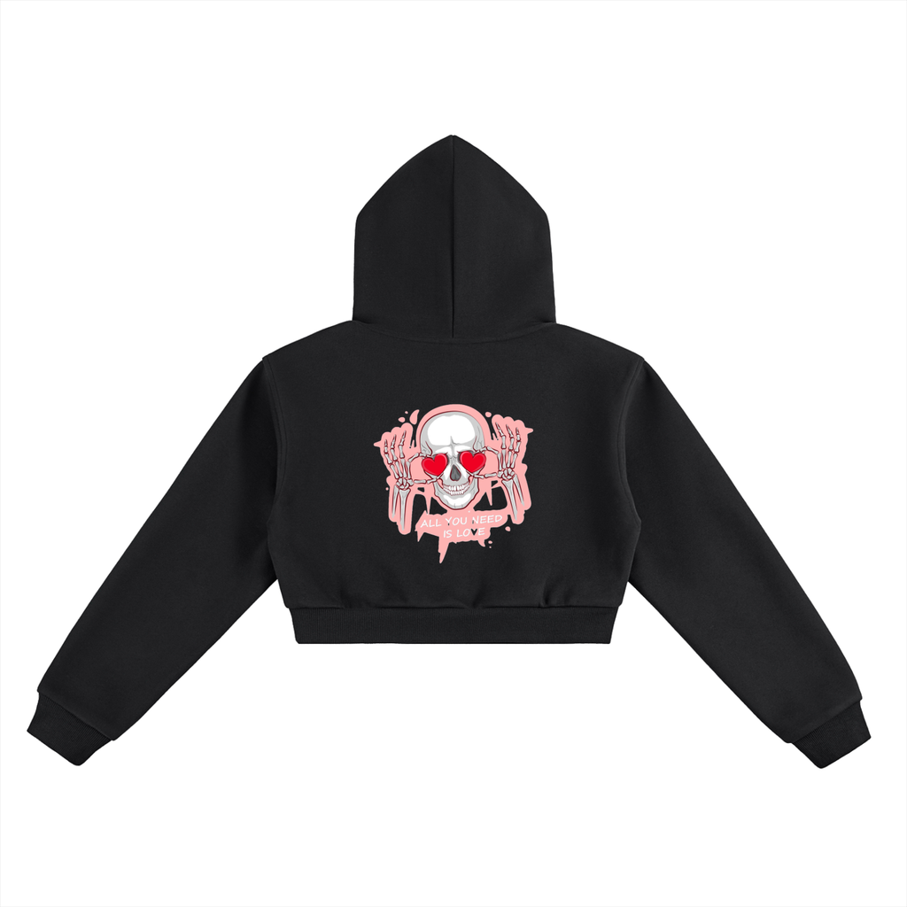 Essential Cropped Hoodie