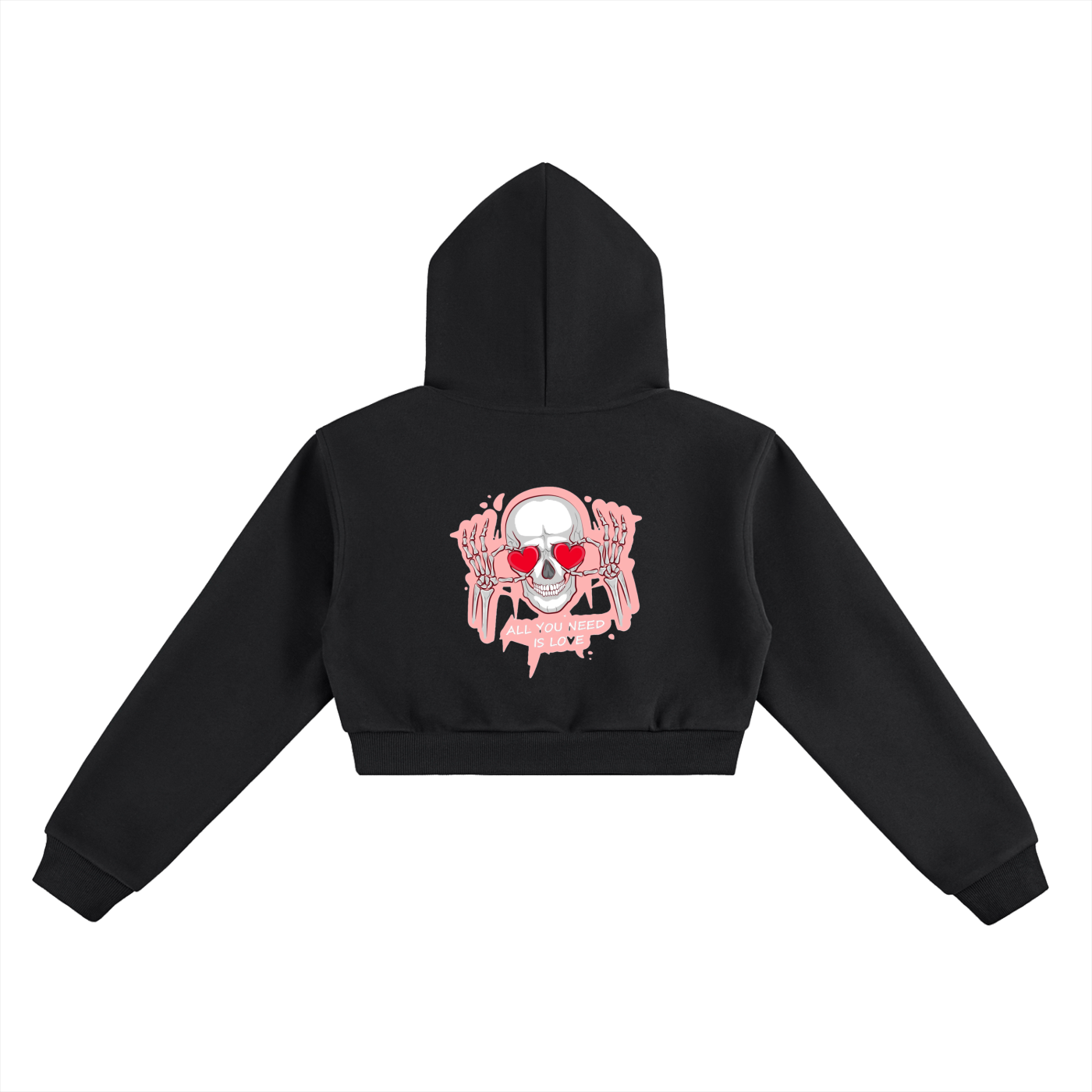 Essential Cropped Hoodie