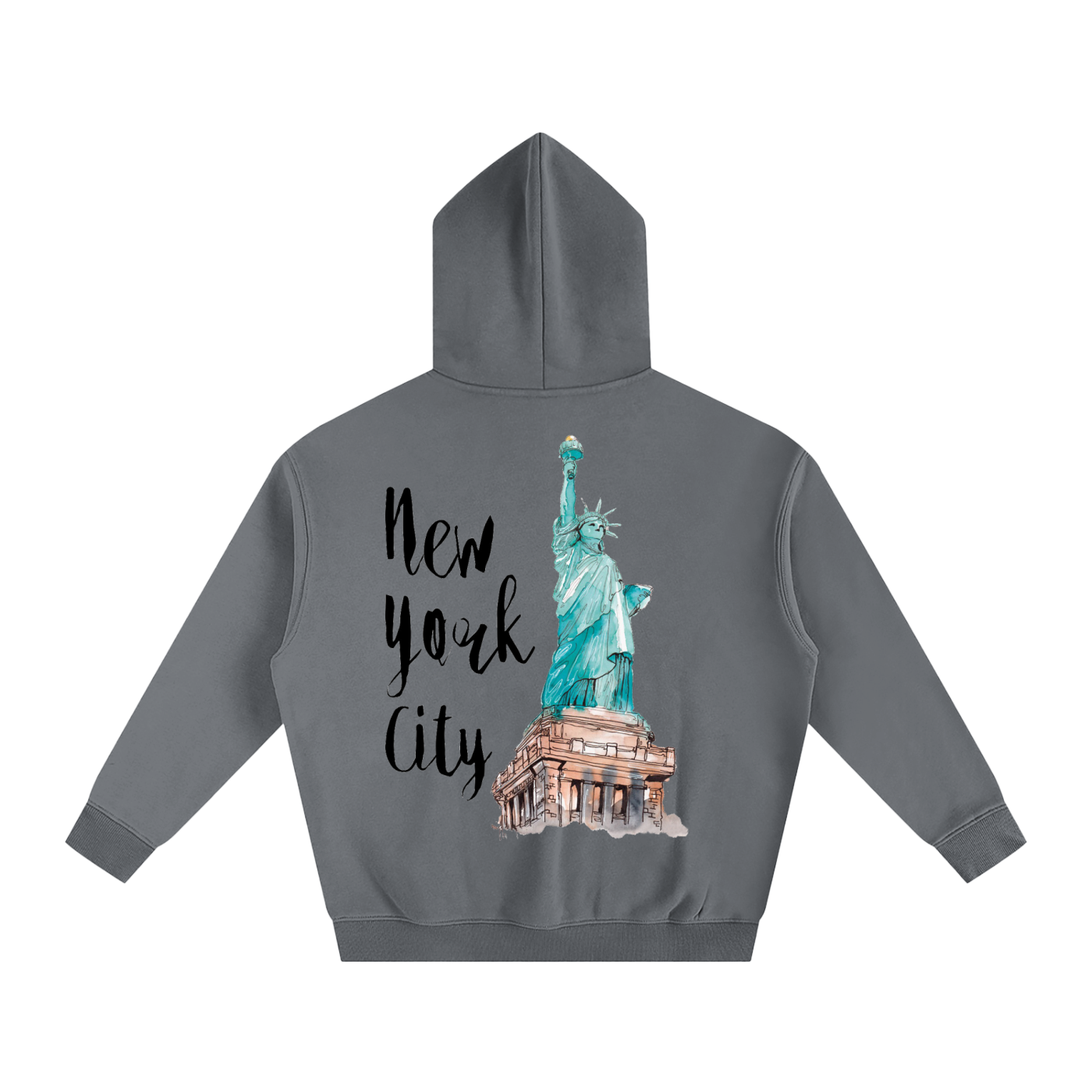 Oversize Fleeced Hoodie