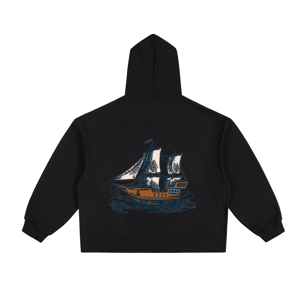 Essential Heavyweight Oversized Drawstring Hem Hoodie