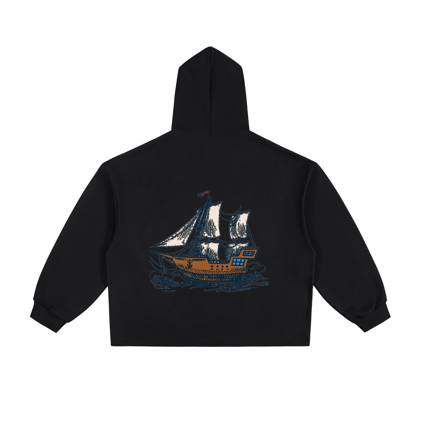 Essential Heavyweight Oversized Drawstring Hem Hoodie