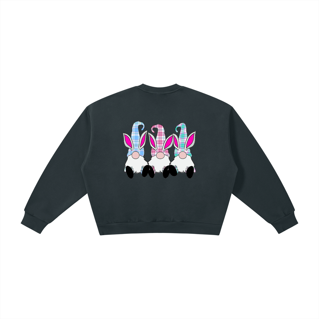 Boxy Fleece Crewneck Sweatshirt