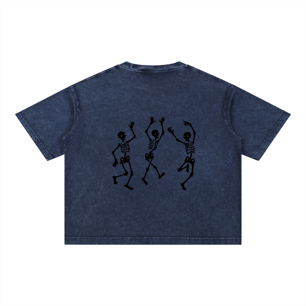 Mineral Wash Boxy Cotton T-Shirt