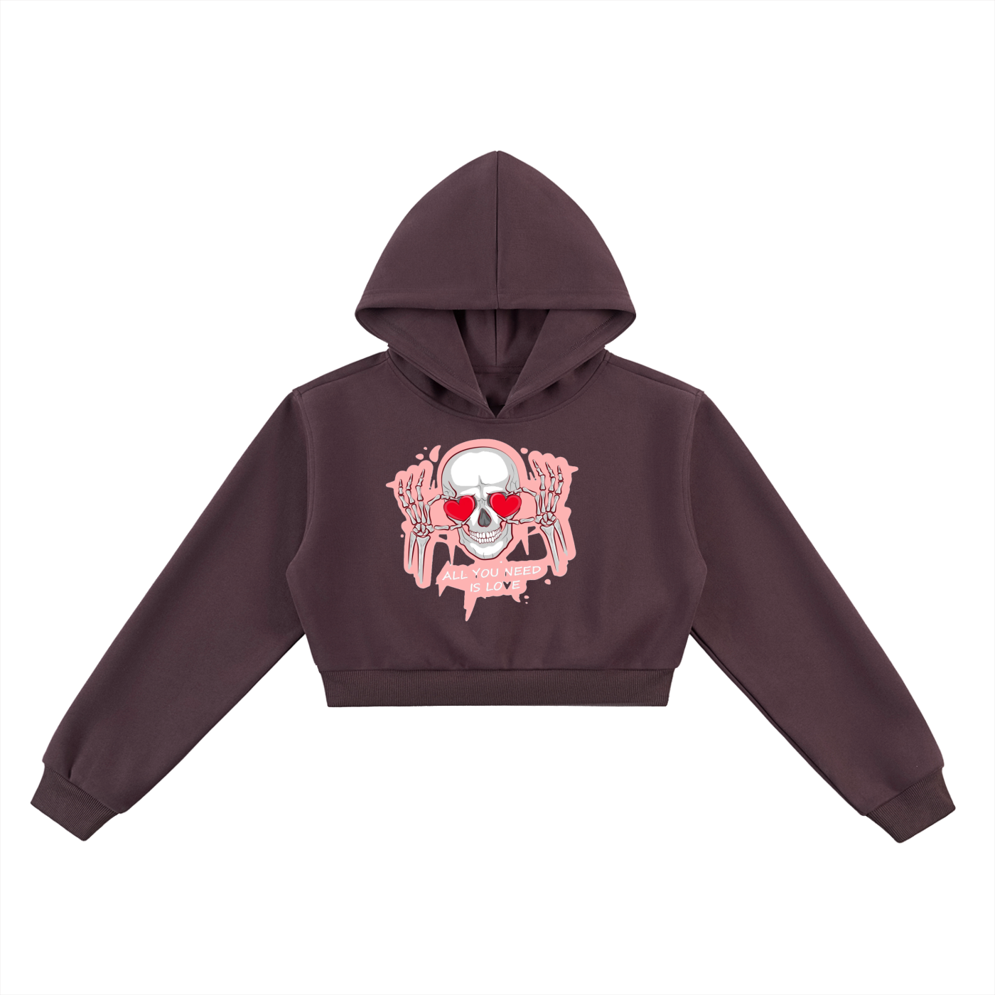 Essential Cropped Hoodie