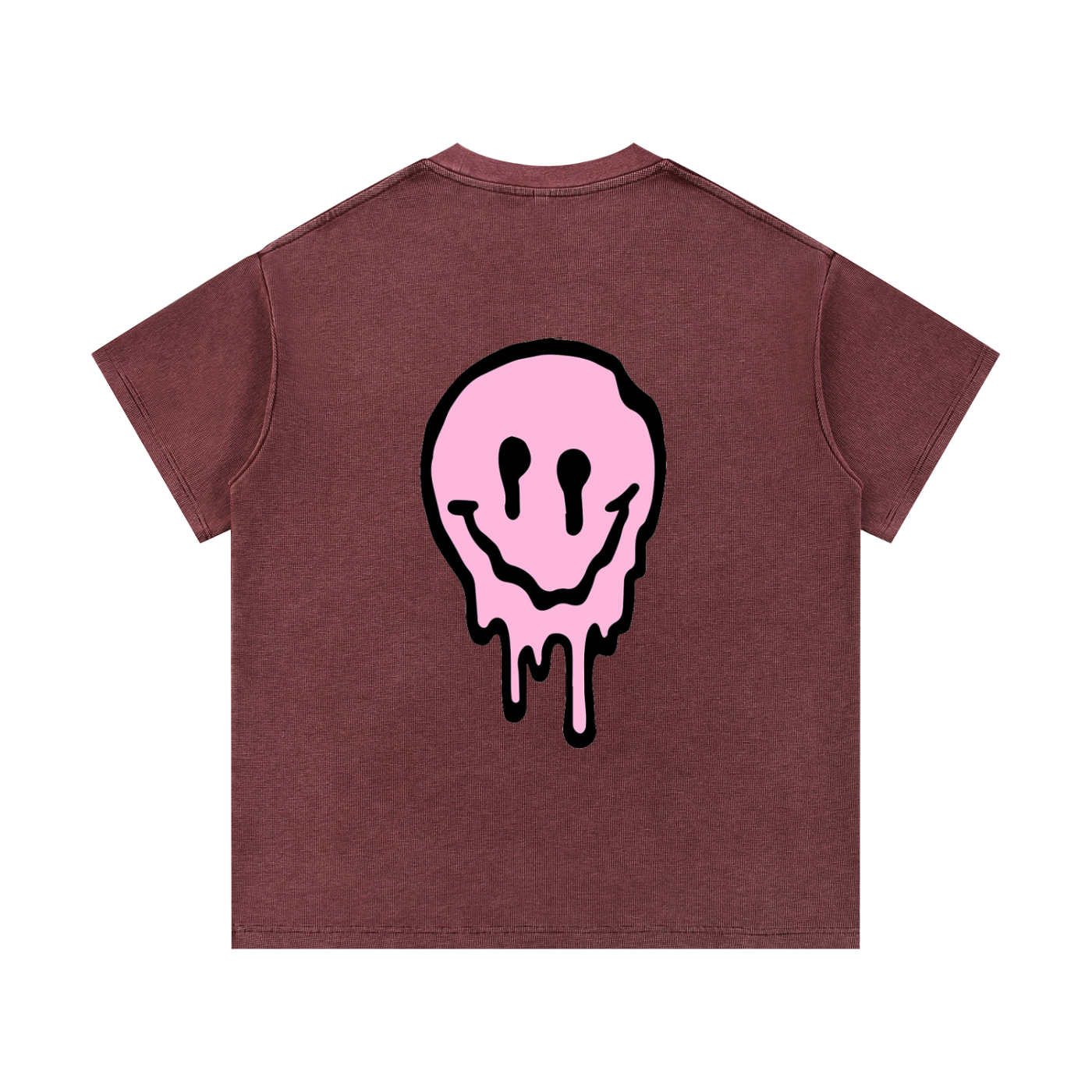 Mineral Wash Waffle Knit T-Shirt