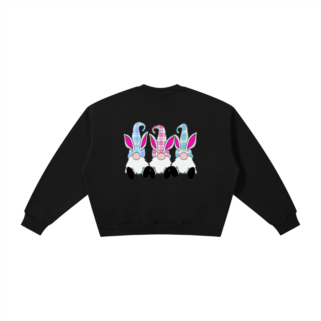 Boxy Fleece Crewneck Sweatshirt