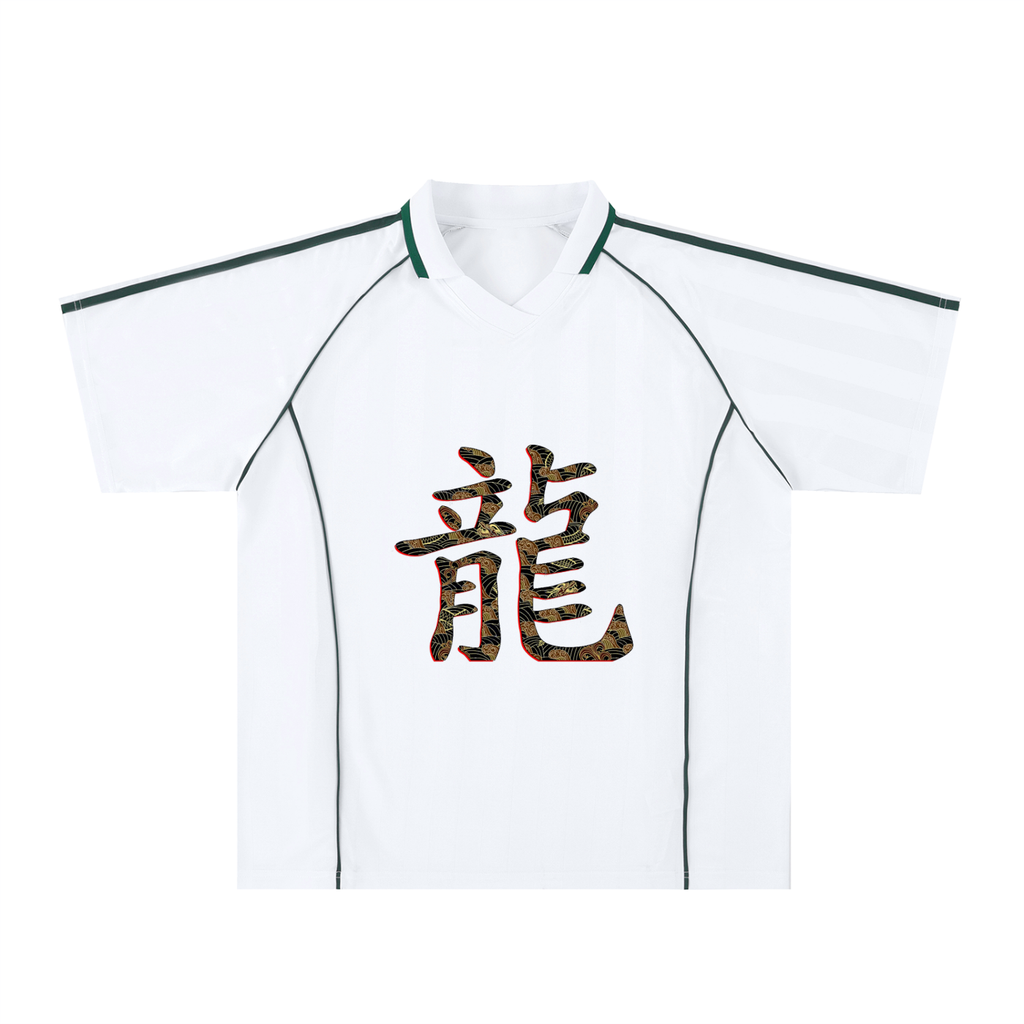 Shadow Stripe Collared Soccer Jersey