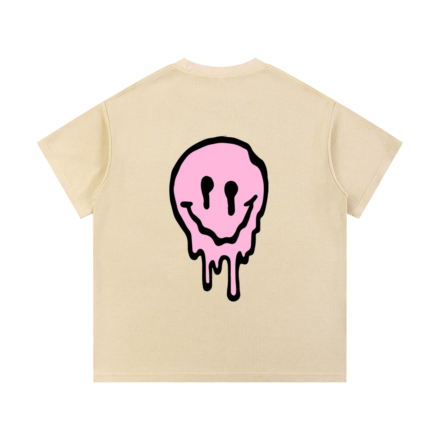 Mineral Wash Waffle Knit T-Shirt