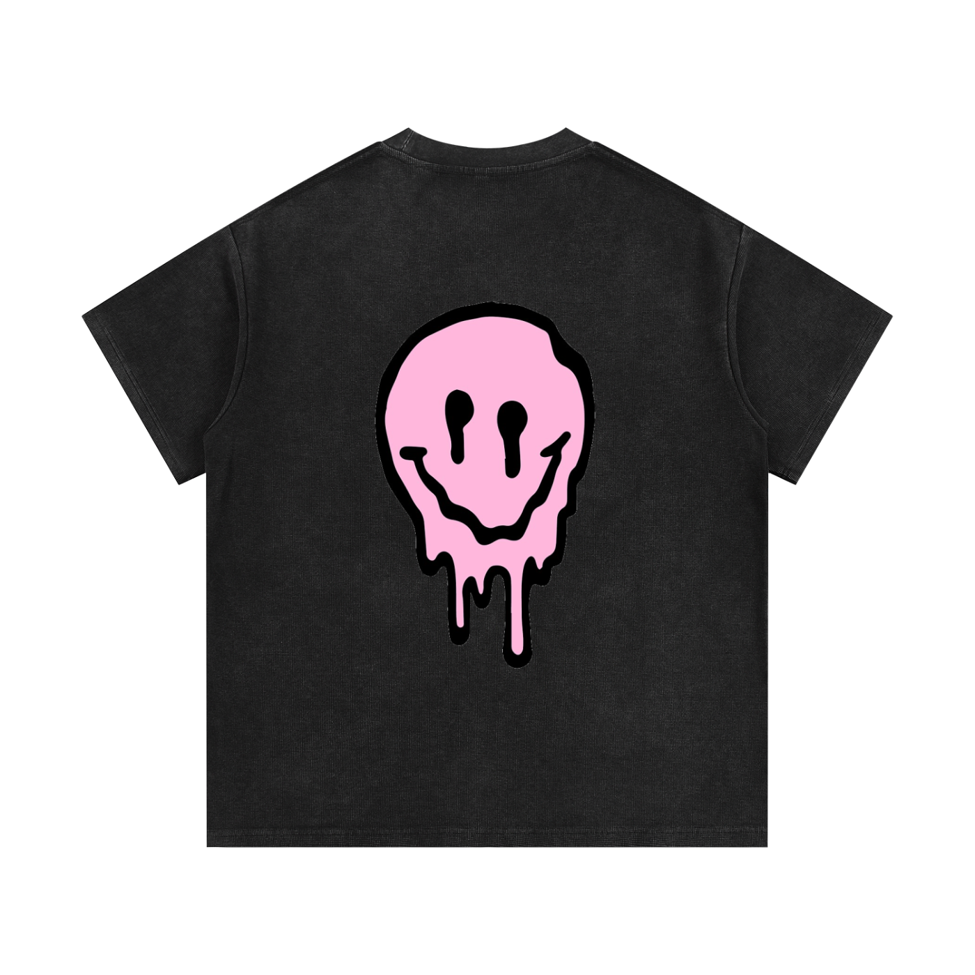 Mineral Wash Waffle Knit T-Shirt