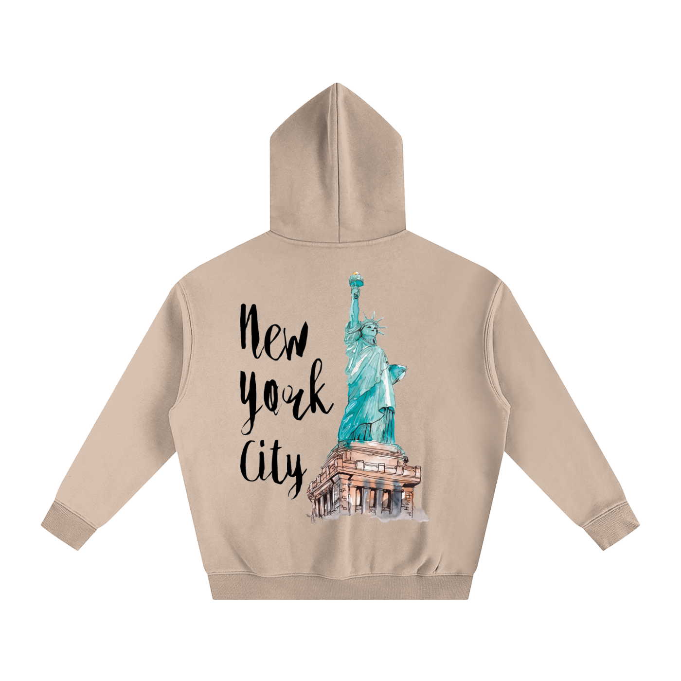 Oversize Fleeced Hoodie