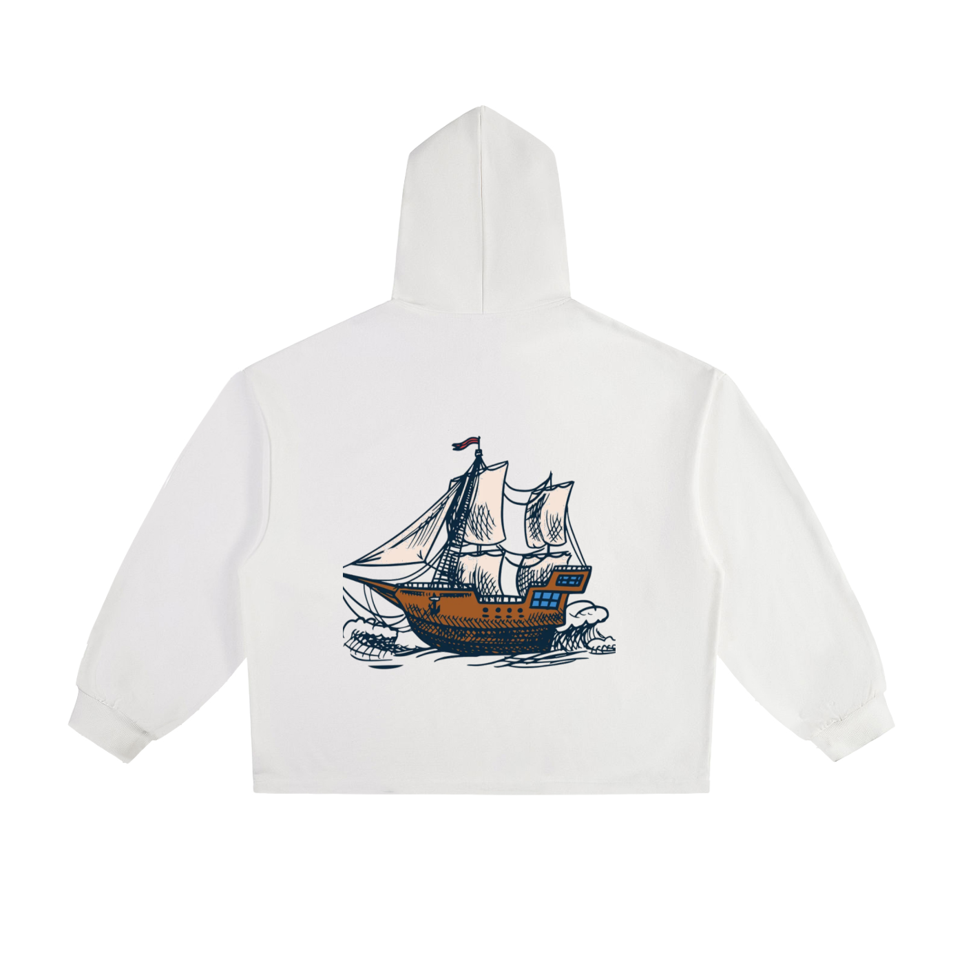 Essential Heavyweight Oversized Drawstring Hem Hoodie