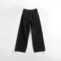 black denim jeans